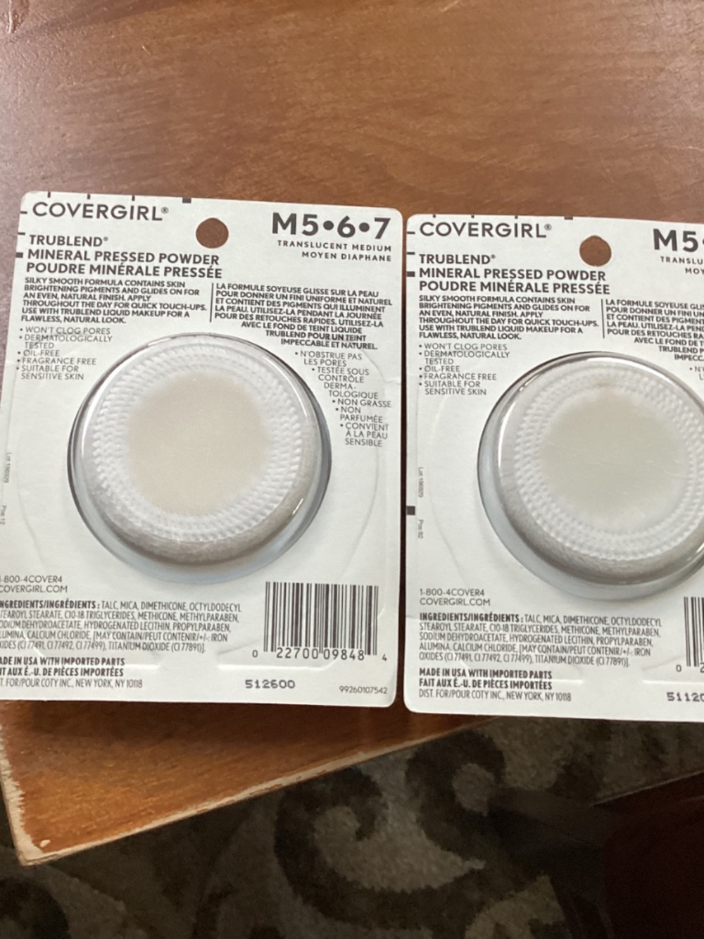 Covergirl TruBlend Mineral Pressed Powder Bundle New M5-6-7 Translucent Medium - Picture 9 of 10